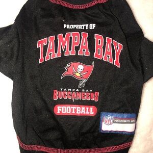 2-Tampa Bay Buccaneers Pet Jerseys-Camo and Black